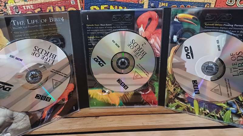 David Attenborough DVD Collection & Frozen Planet The Complete Series