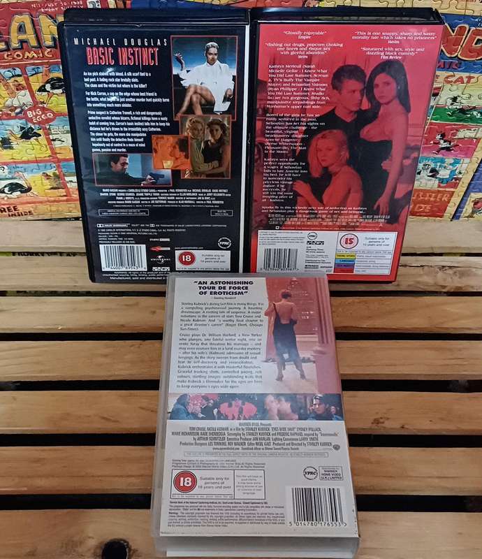 VHS Bundle (x3)