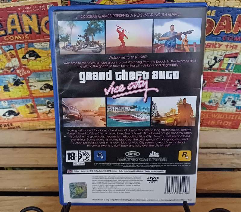 Grand Theft Auto Vice City (Ps2)