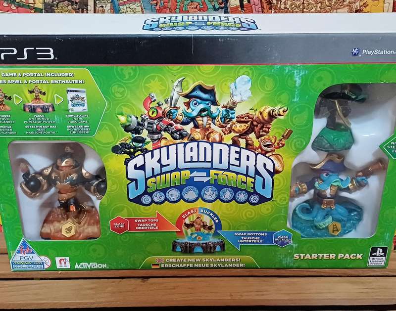 Skylanders Swap Force + Giants Starter Pack (Ps3)