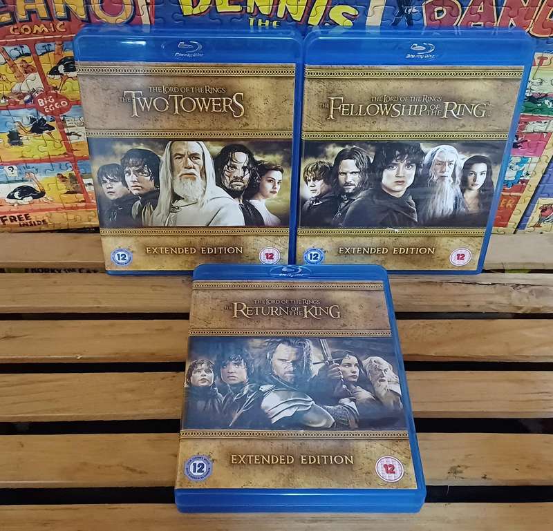 The Lord of the Rings - The Motion Picture Trilogy - Extended Edition (Blu ray/DVD)