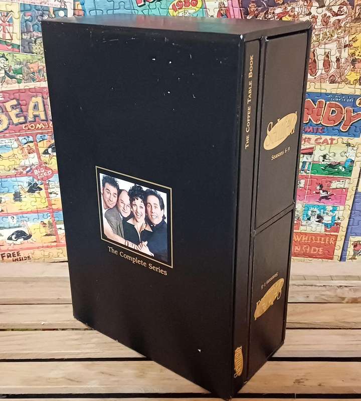 Seinfeld The Complete Series Box Set 1-9 DVD - 33 Disc Set & Coffee Table Book