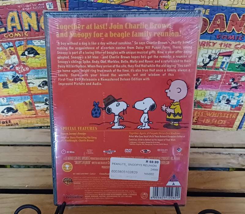Snoopy's Reunion - Remastered Deluxe Edition (DVD)