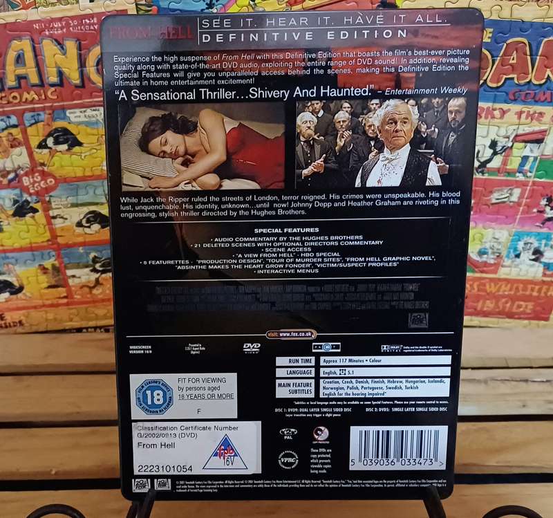 From Hell - Definitive Edition Steel Case (DVD)