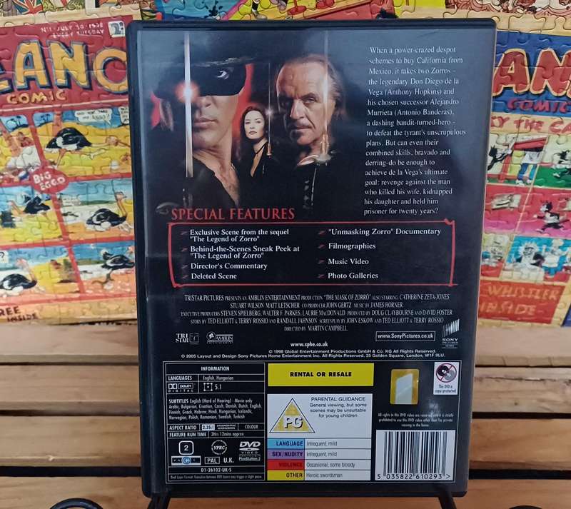 The Mask of Zorro - Collector's Edition (DVD)