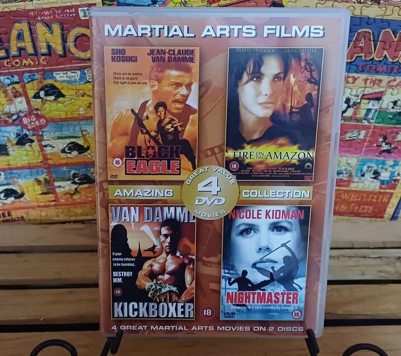 4 Martial Arts Films on 2 Discs