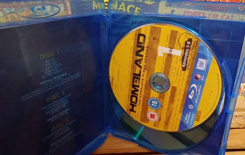 Homeland - The Complete First Season (Blu ray)