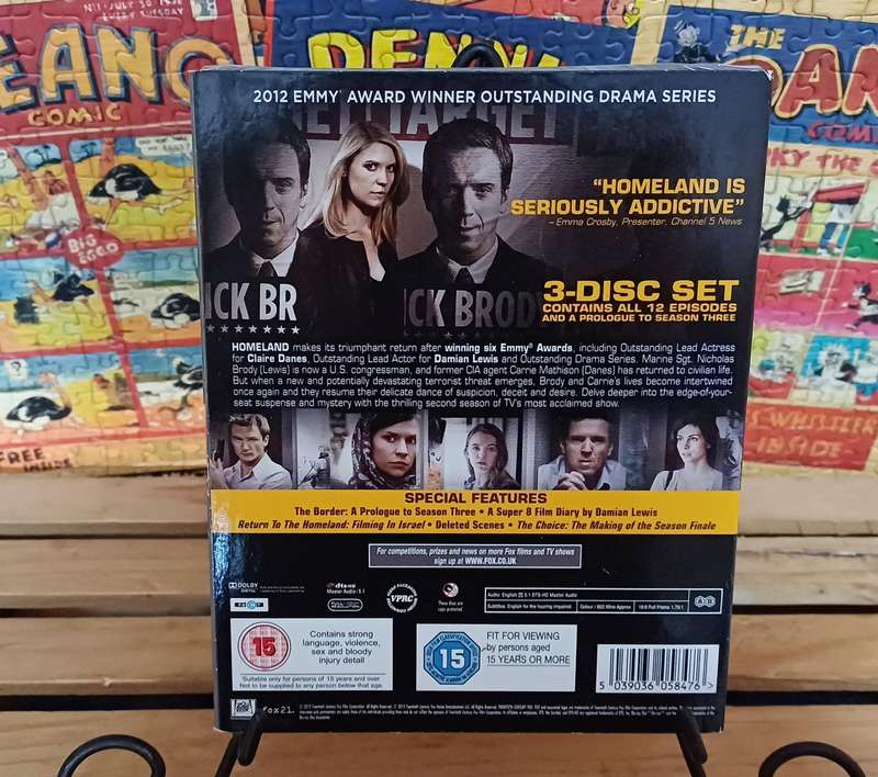 Homeland - The Complete Second Season (Blu ray)