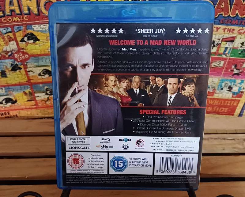 Mad Men - Season Four (Blu ray)