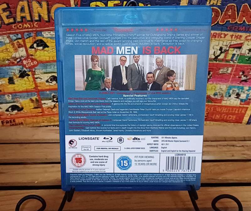 Mad Men - Season Five (Blu ray)