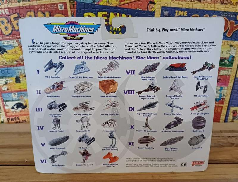 Micro Machines Space X Star Wars 1995