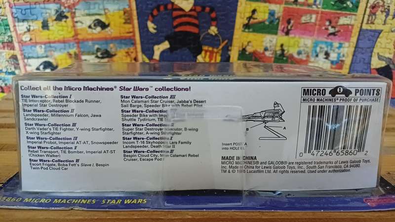 Micro Machines Space X Star Wars 1995