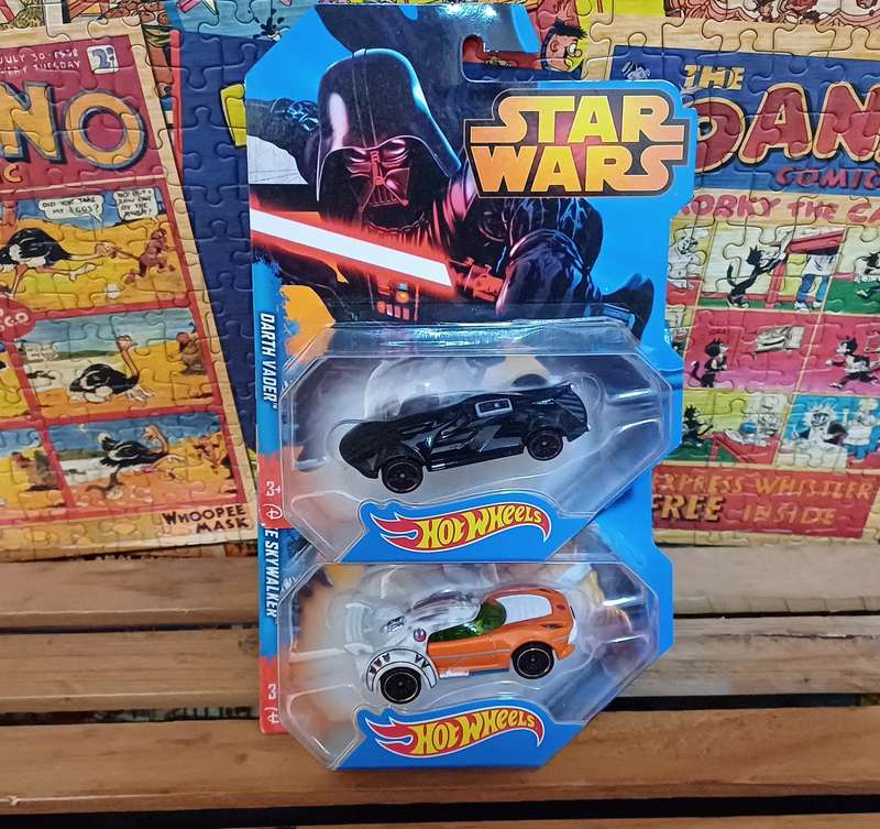 Star Wars Hot Wheels - Darth Vader & Luke Skywalker