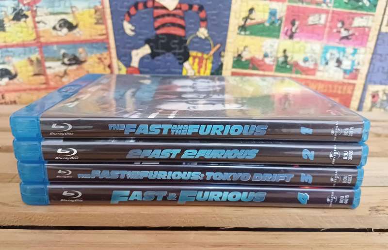 Fast & Furious Bundle (Blu ray)