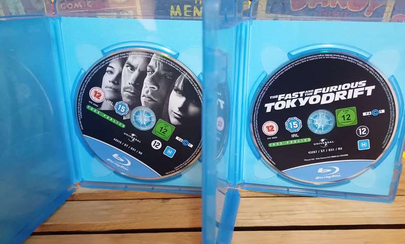 Fast & Furious Bundle (Blu ray)