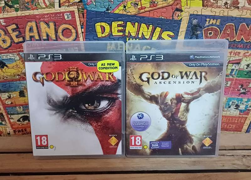 God of War III & Ascension (Ps3)