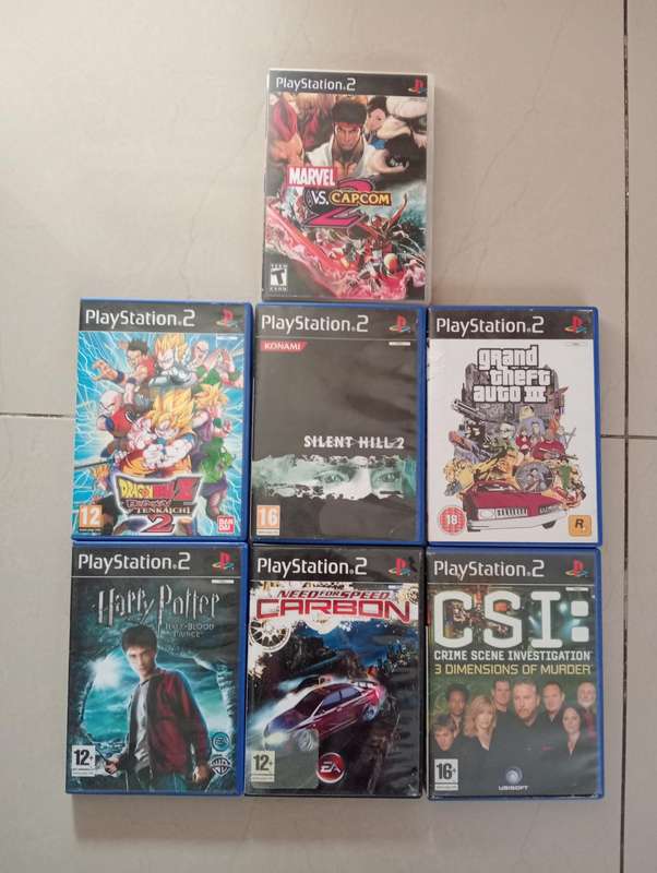 Playstation 2 games for sale
