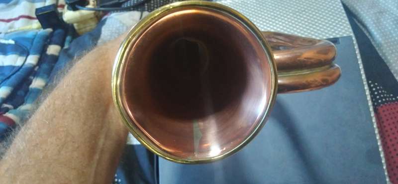 Vintage Copper and Brass Second World War Bugle