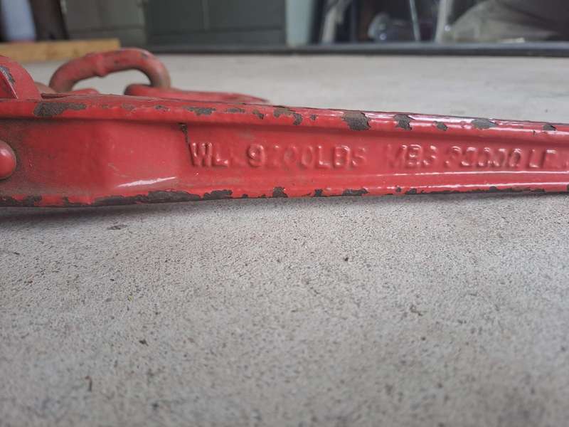 13 mm Ratchet Chain Binder (Satan)