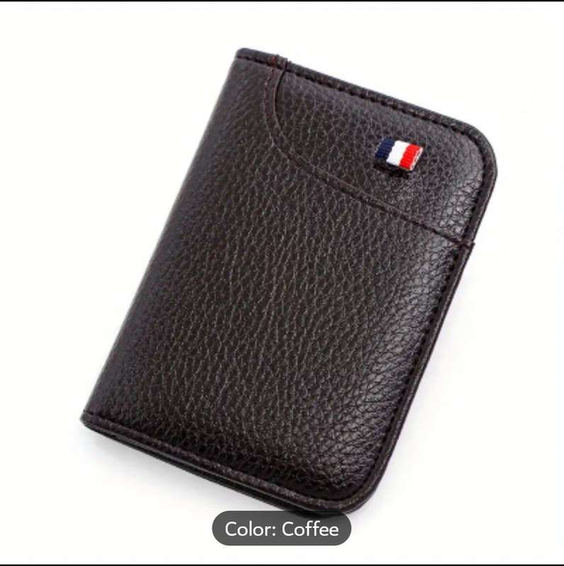 MINIMALIST PU LEATHER WALLET