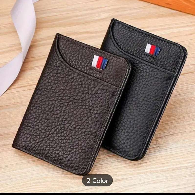 MINIMALIST PU LEATHER WALLET