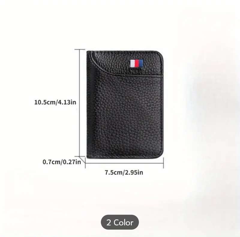 MINIMALIST PU LEATHER WALLET