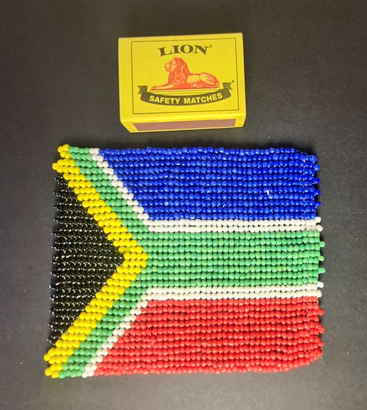 Bead South African flag