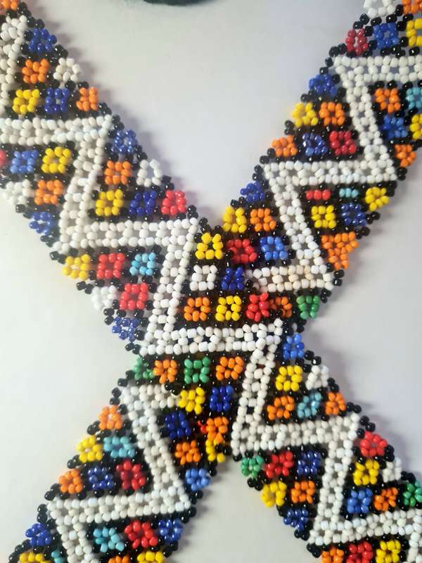 Bead belt. Handmade