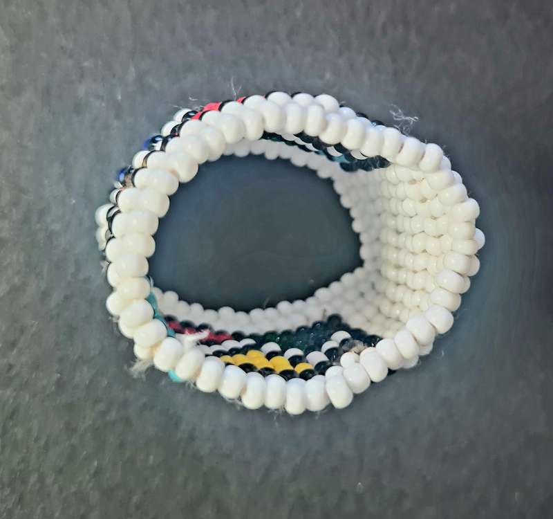 Bead napkin ring. Handmade.