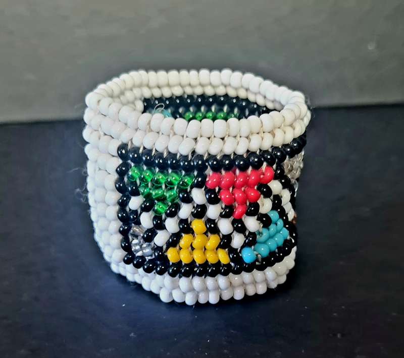 Bead napkin ring. Handmade.