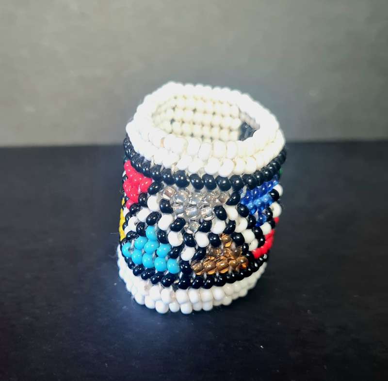 Bead napkin ring. Handmade.