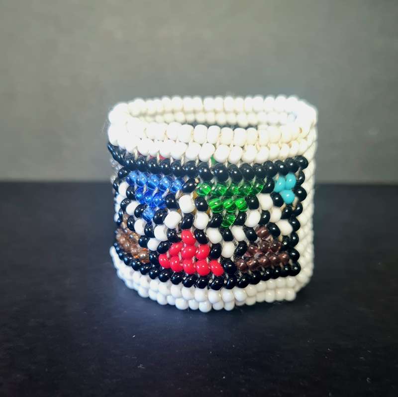 Bead napkin ring. Handmade.
