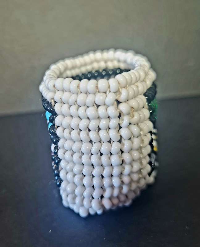 Bead napkin ring. Handmade.