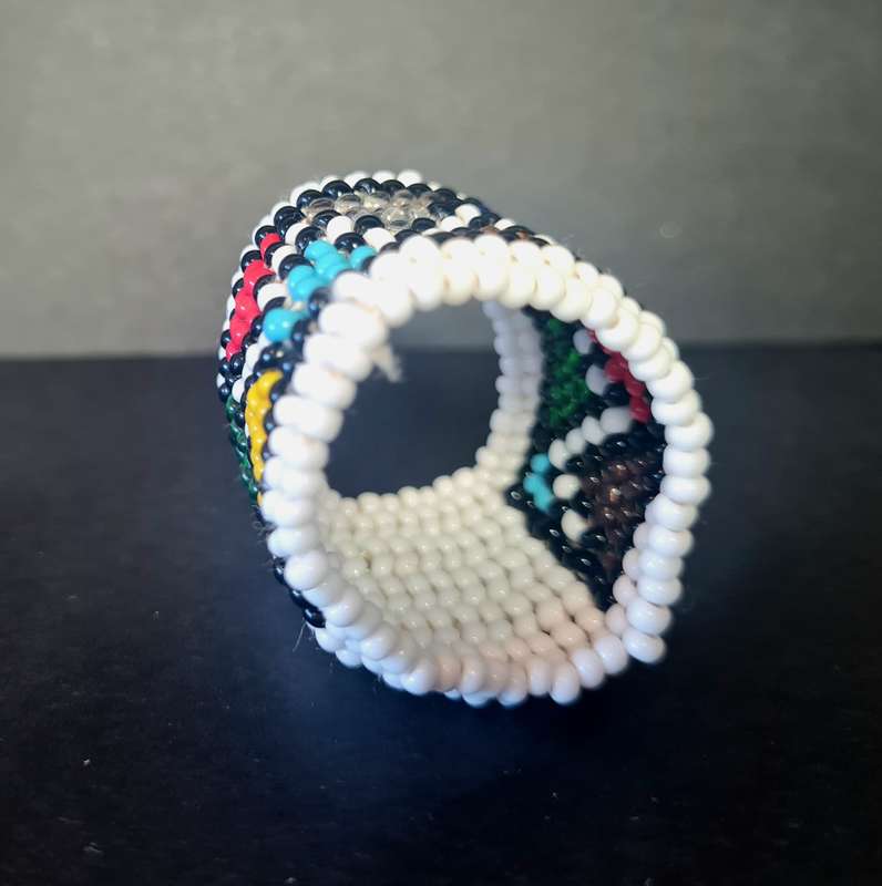 Bead napkin ring. Handmade.
