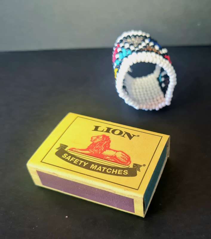 Bead napkin ring. Handmade.