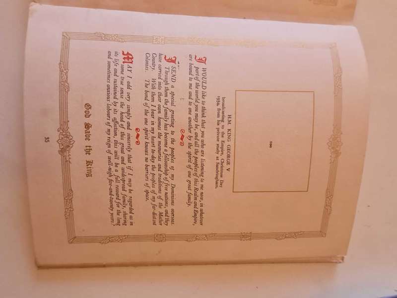 King George V cigarette book