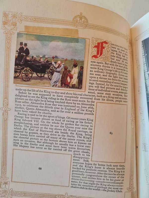 King George V cigarette book
