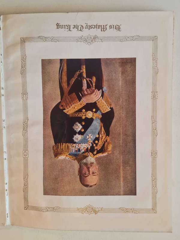King George V cigarette book