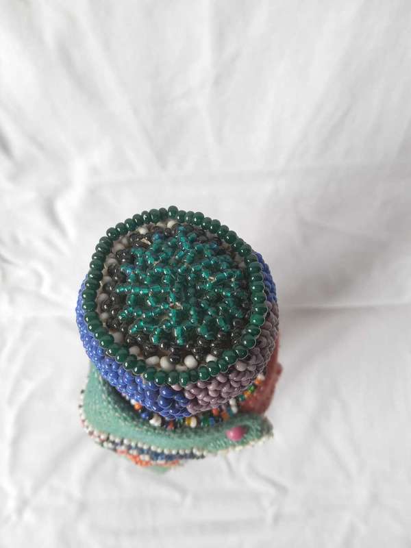 Ndebele beaded doll