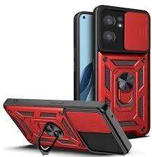 Shockproof Camera Slider Case Cover Compatible With Realme Note 50