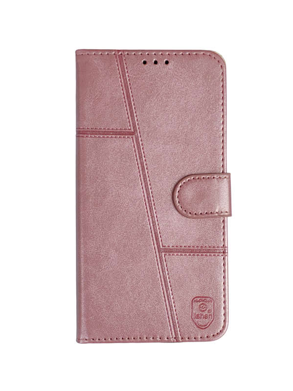Leather Flip Book cover with card Slot Compatible with Samsung S24 Fe