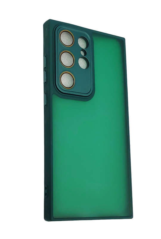 Hot Series Shock Resistant Camera Protector Matte Look Cover For Samsung S24 Ultra