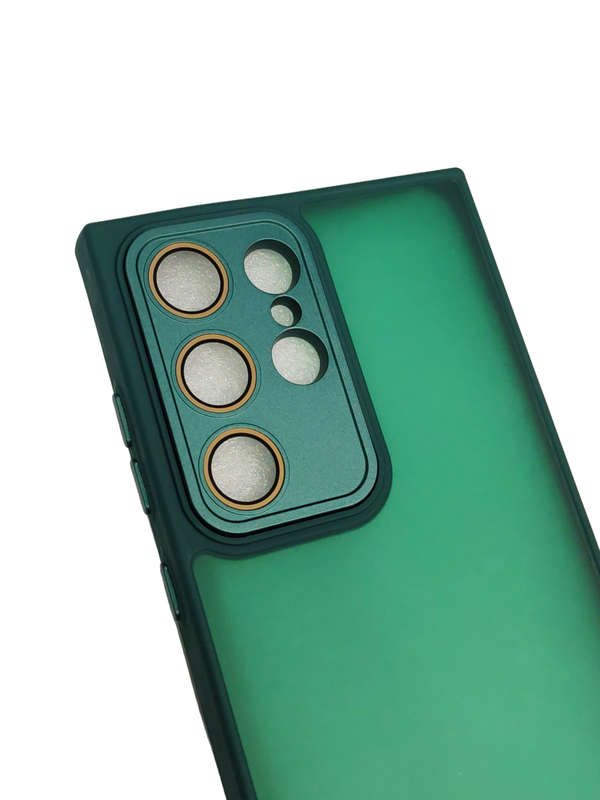 Hot Series Shock Resistant Camera Protector Matte Look Cover For Samsung S24 Ultra