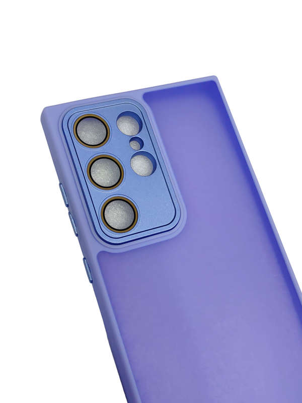 Hot Series Shock Resistant Camera Protector Matte Look Cover For Samsung S24 Ultra