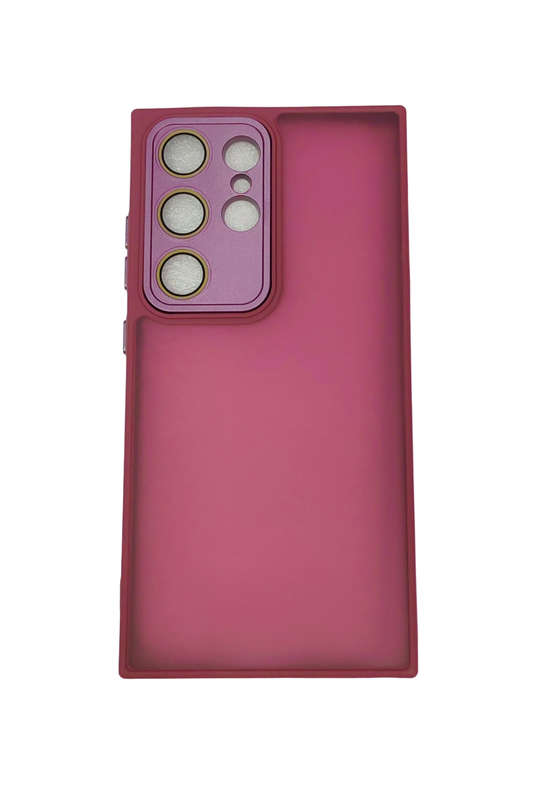 Hot Series Shock Resistant Camera Protector Matte Look Cover For Samsung S24 Ultra
