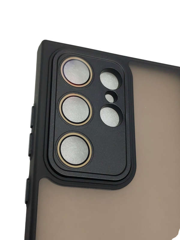 Hot Series Shock Resistant Camera Protector Matte Look Cover For Samsung S24 Ultra