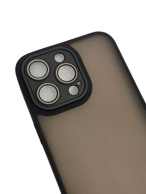 Hot Series  Shock Resistant  Camera Protector  Matte Look Cover iPhone 15 Pro Max