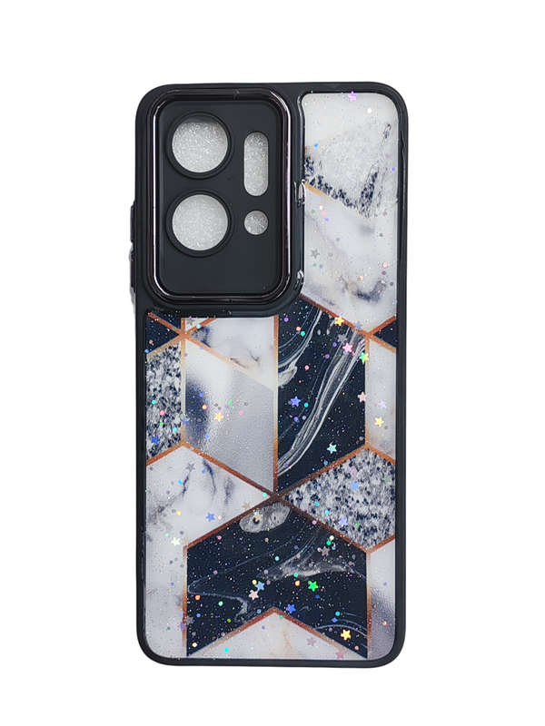 Beautiful Girls Design Marble Style Cover compatible with Honor X7A