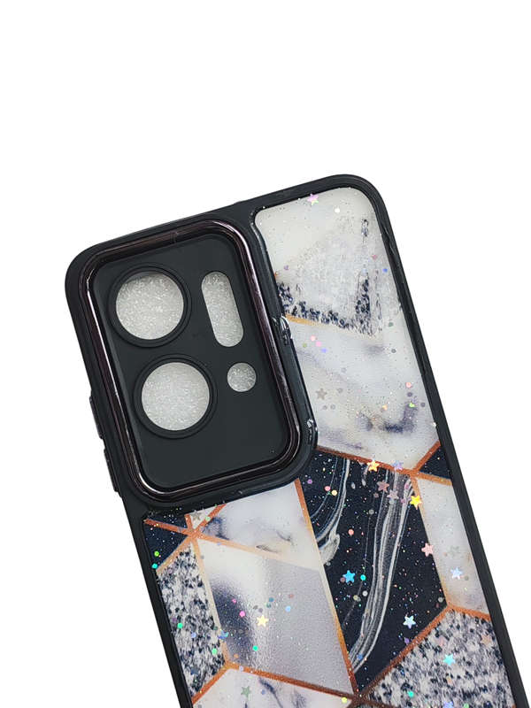 Beautiful Girls Design Marble Style Cover compatible with Honor X7A