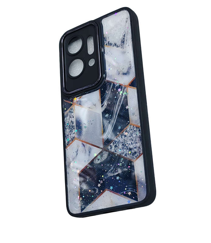 Beautiful Girls Design Marble Style Cover compatible with Honor X7A